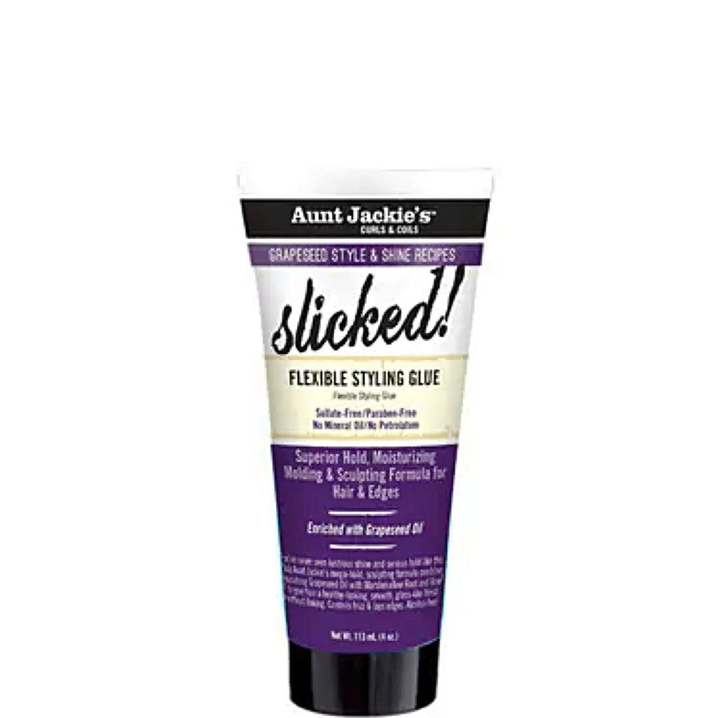 Aunt Jackie’s Grapeseed Slicked! Flexible Styling Glue 4oz