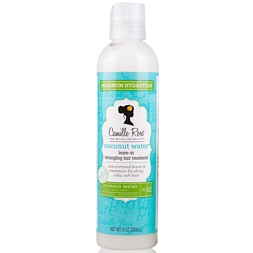 Camille Rose Coconut Water Leave In Detangling Hair Treatment 8oz