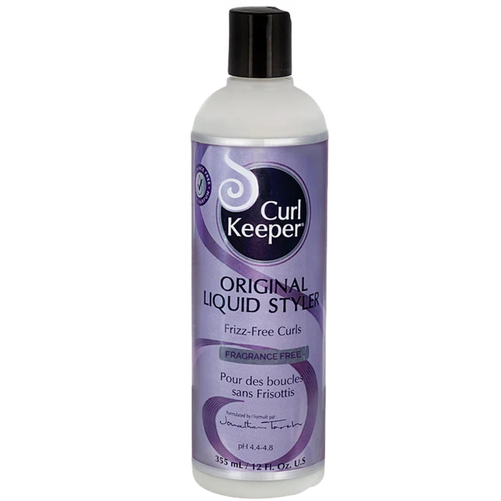 Curl Keeper Original Liquid Styler Fragrance Free 12oz