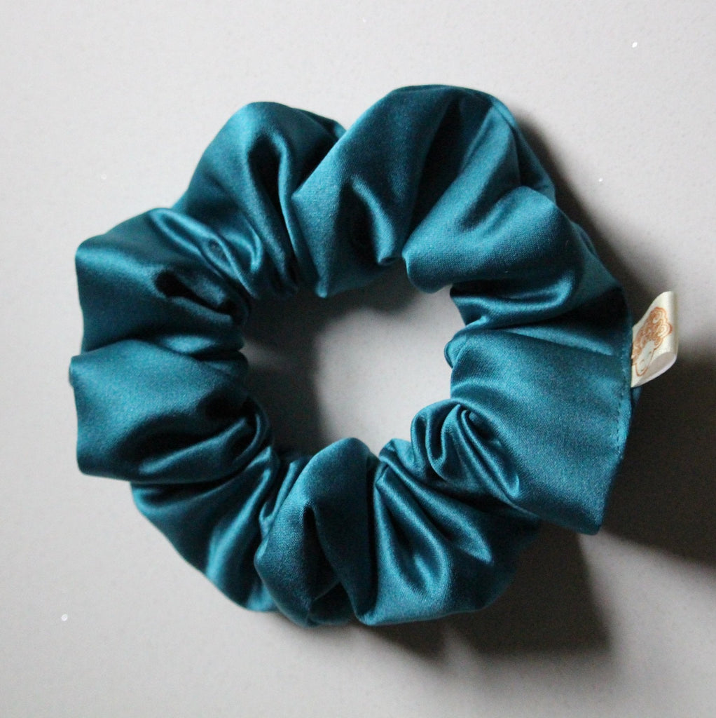 CurlyEllie Curl Scrunchie Medium 6cm - Teal