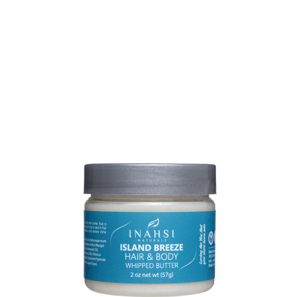 Inahsi Naturals Island Breeze Hair and Body Whipped Butter 2oz