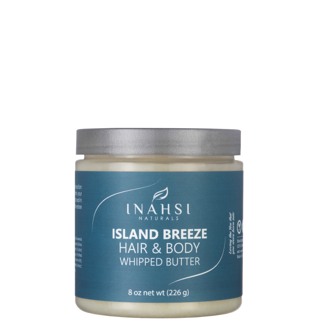 Inahsi Naturals Island Breeze Hair and Body Whipped Butter 8oz