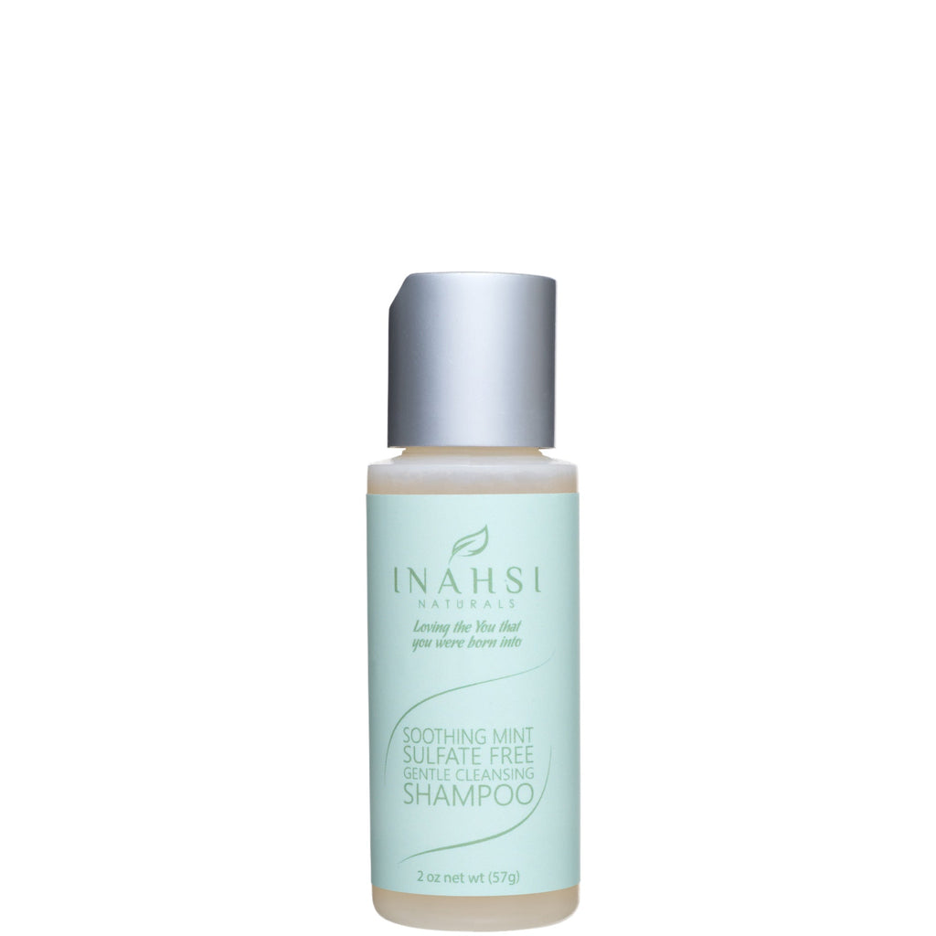 Inahsi Naturals Soothing Mint Gentle Cleansing Shampoo 2oz