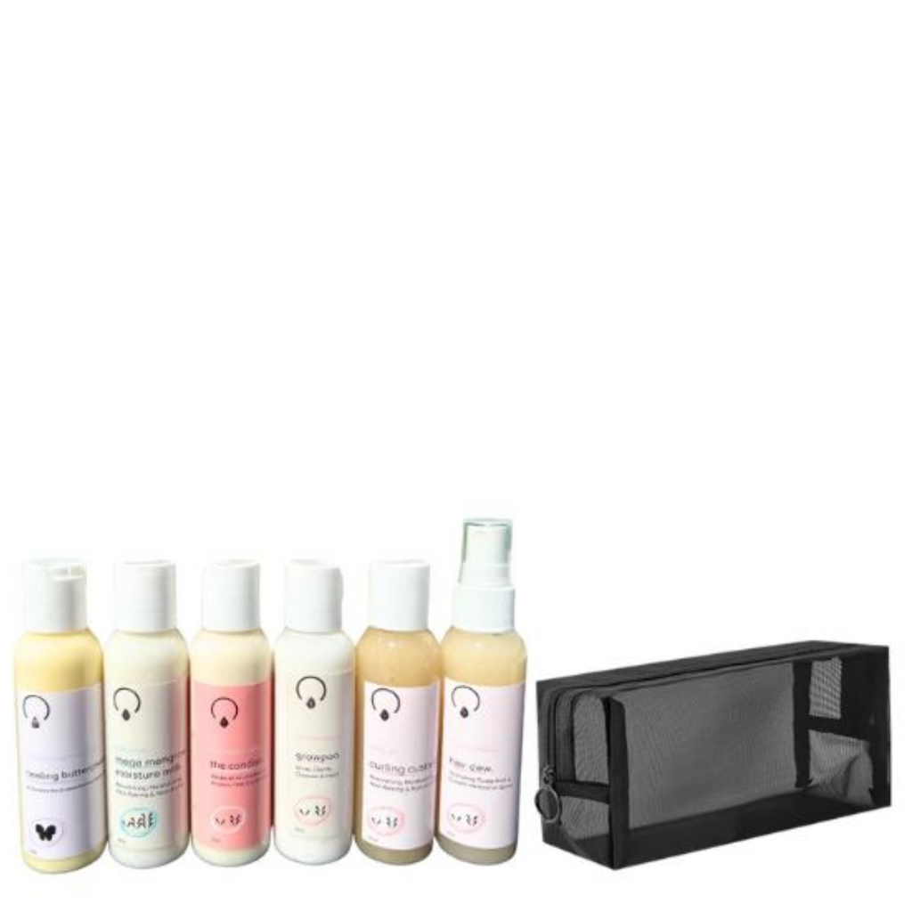 OrganiGrowHairCo On the Grow: Travel Set + Carry Bag
