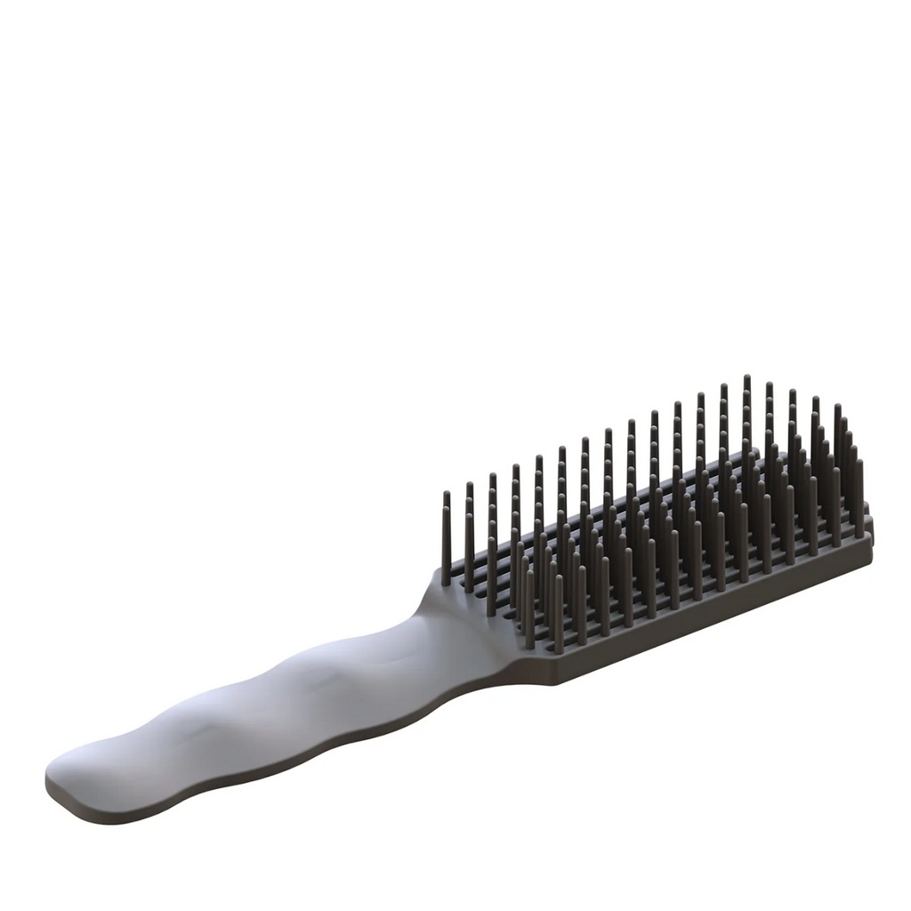 PuffCuff TangleMaster Detangling Brush Grey