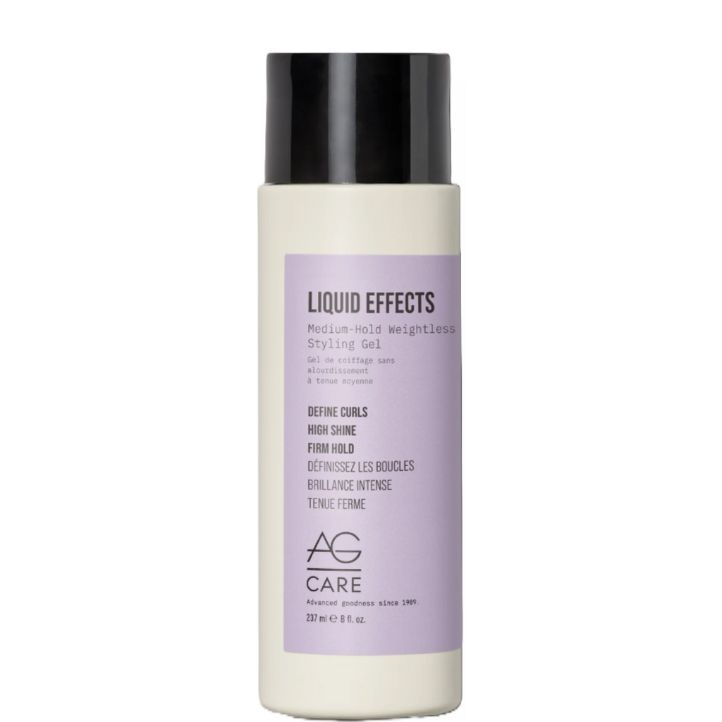 AG Care Liquid Effects Medium-Hold Weightless Styling Gel 8oz