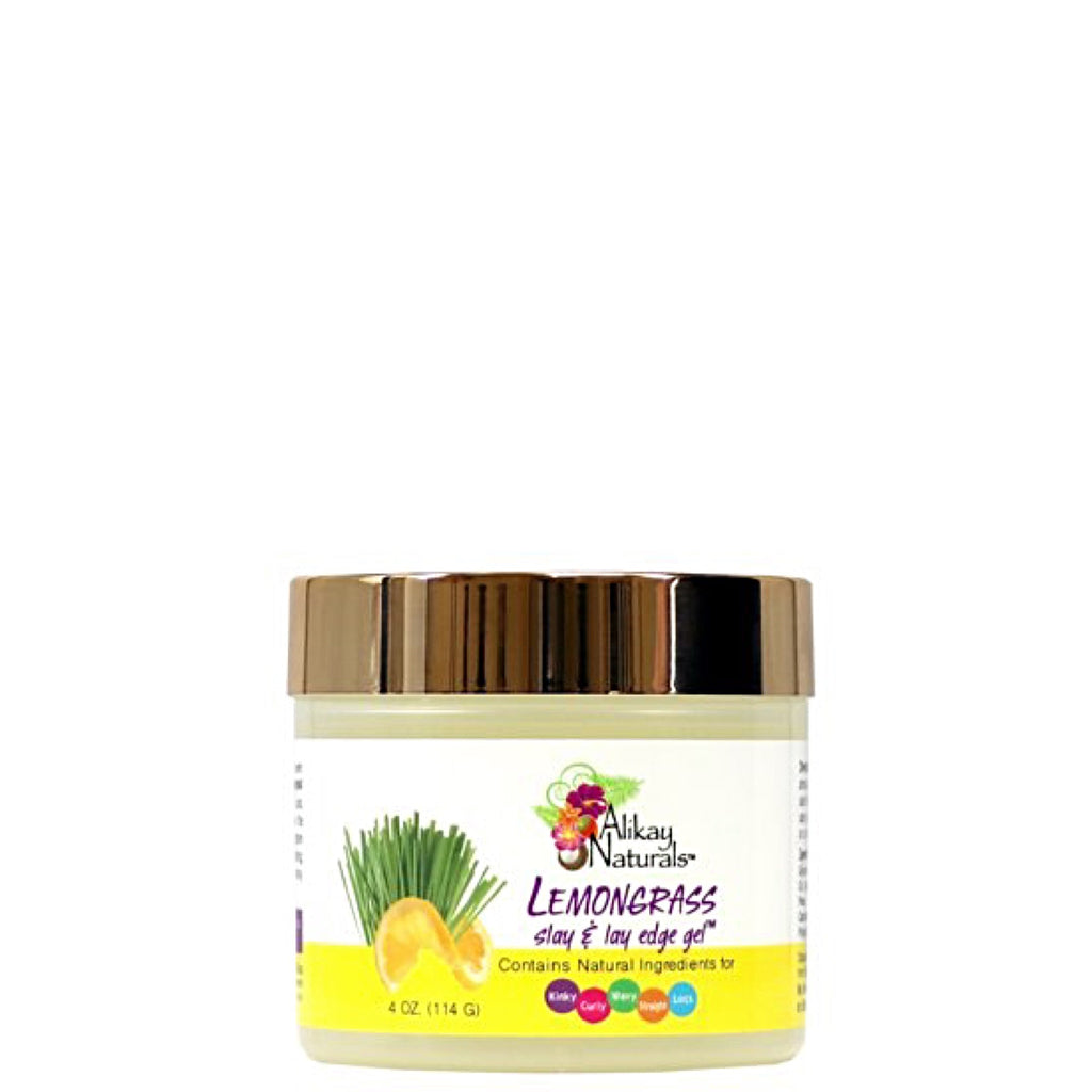 Alikay Naturals Lemongrass Slay and Lay Edge Gel 4oz