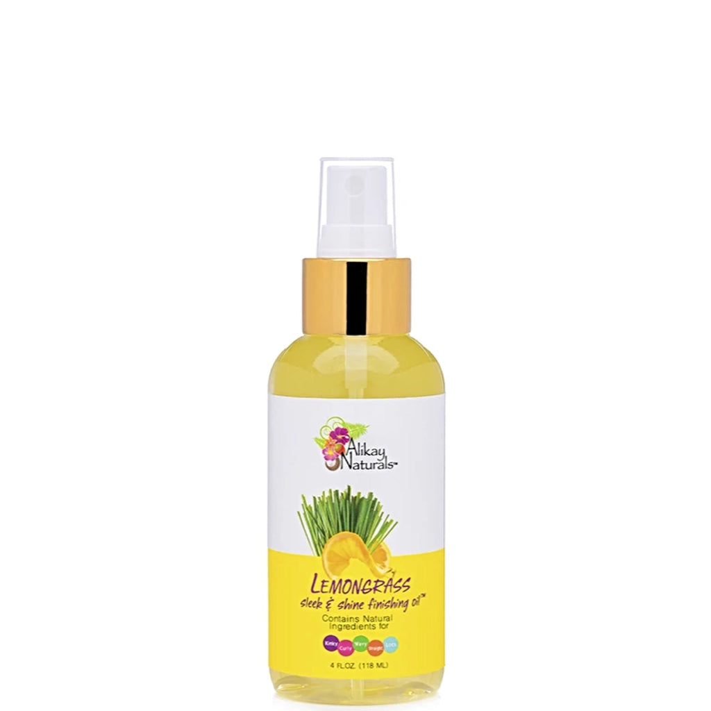 Alikay Naturals Lemongrass Sleek and Shine Finishing Oil 4oz