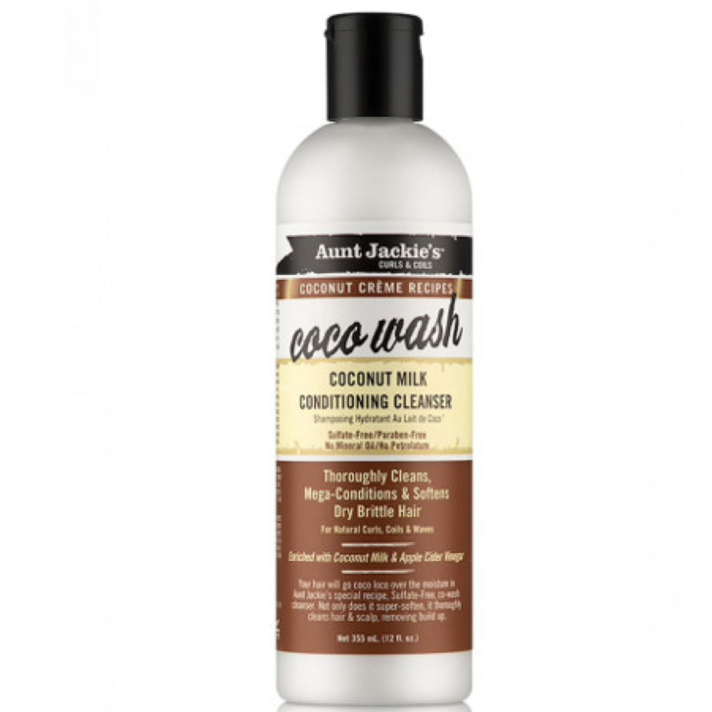 Aunt Jackie’s Coconut Creme Coco Wash Coconut Milk Conditioning Cleanser 12oz