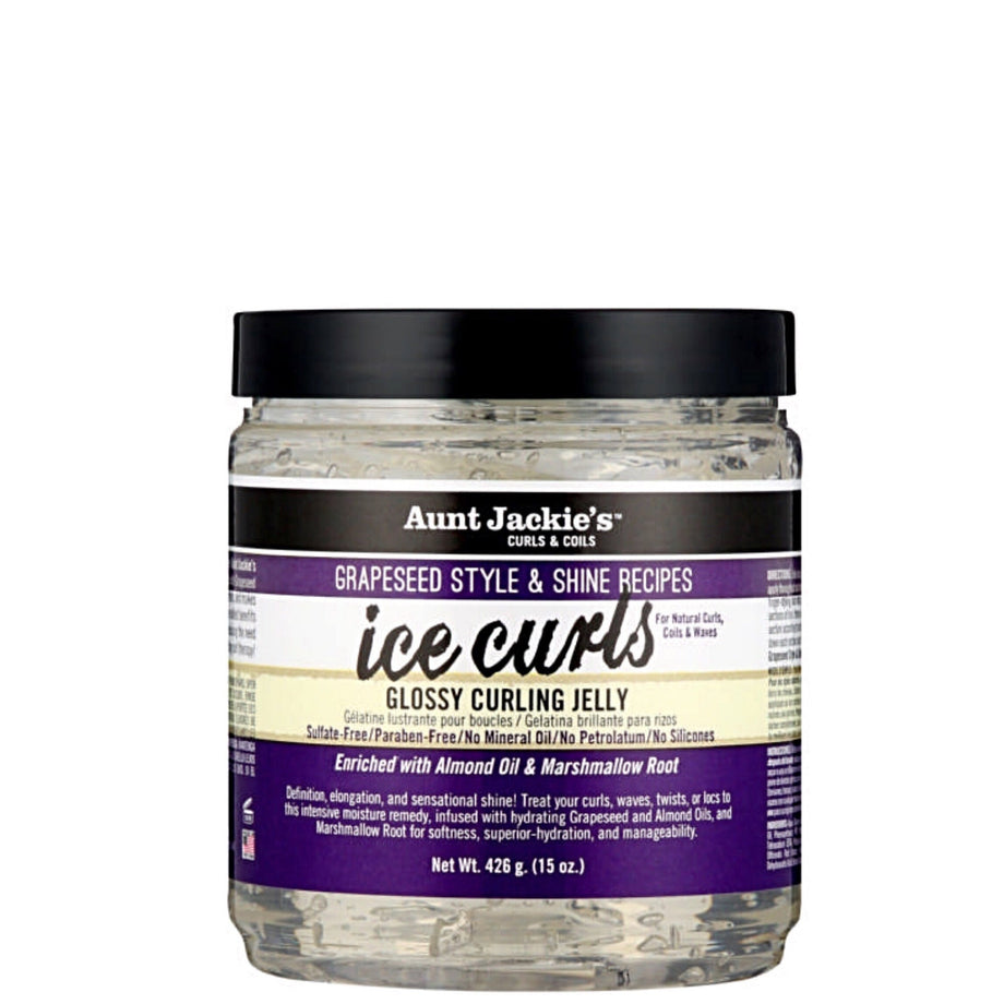 Naturalistic Products - Aunt Jackie's Grapeseed Ice Curls Glossy