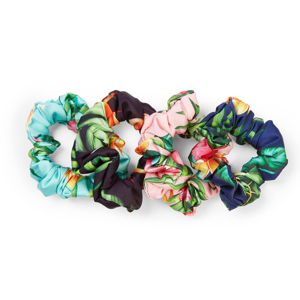 Flora & Curl Satin Scrunchies