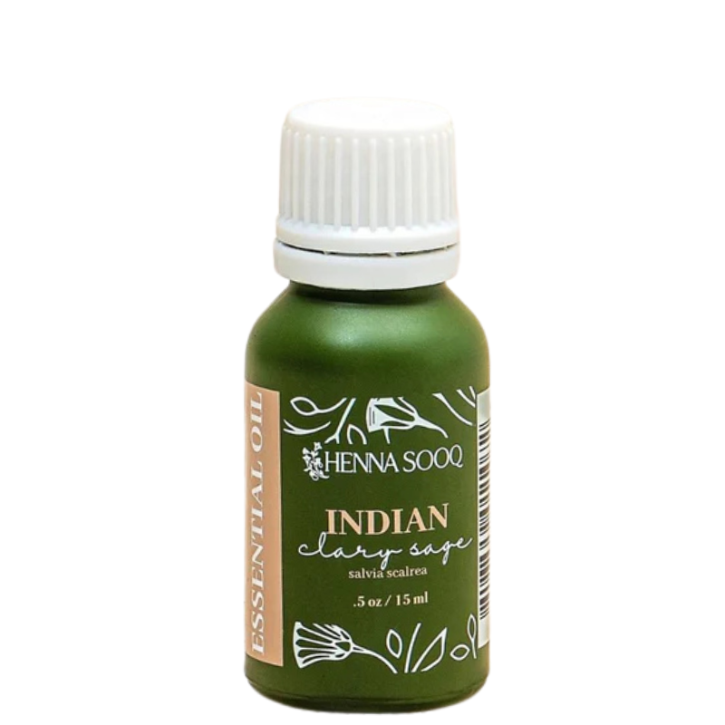 Henna Sooq Indian Clary Sage Essential Oil 0.5oz