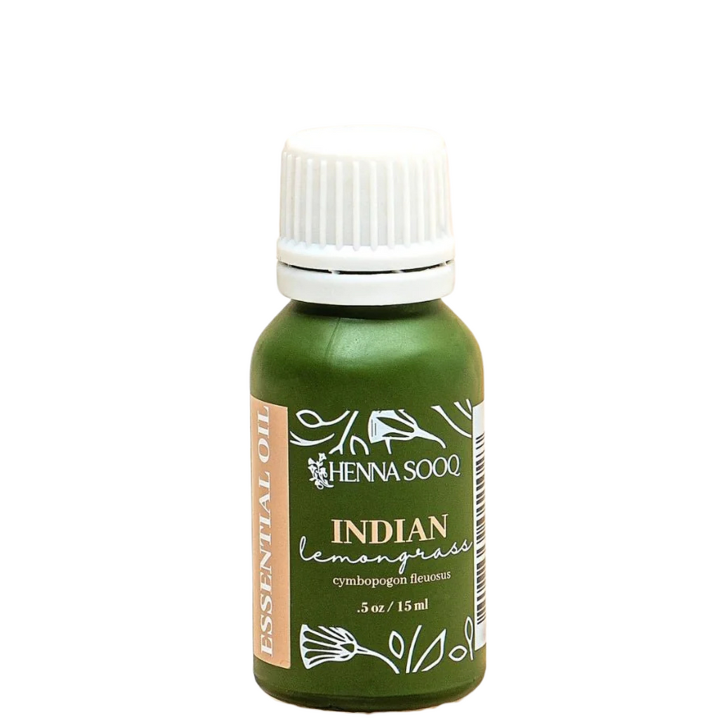 Henna Sooq Indian Lemongrass Essential Oil 0.5oz