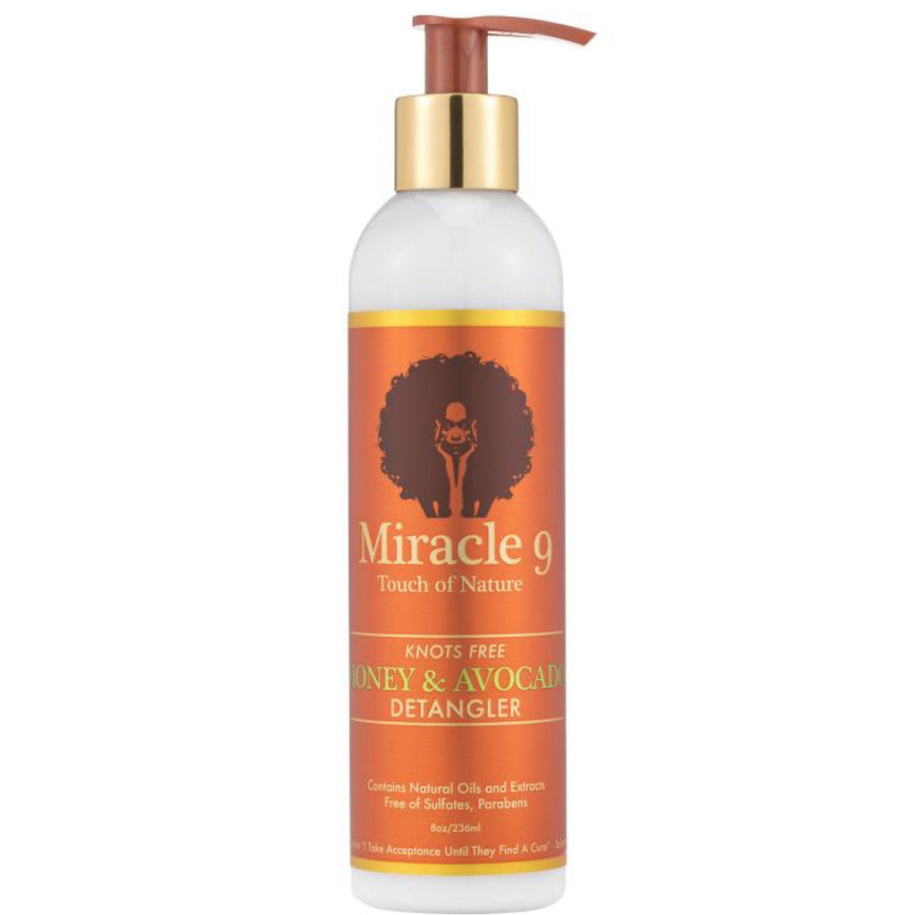 Miracle 9 Knots Free Honey & Avocado Detangler 8oz