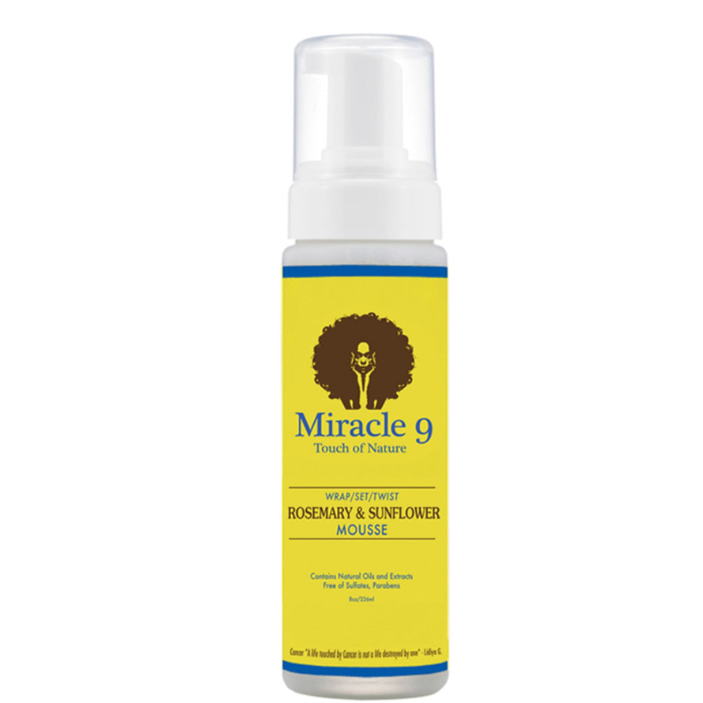 Miracle 9 Rosemary and Sunflower Mousse 8oz