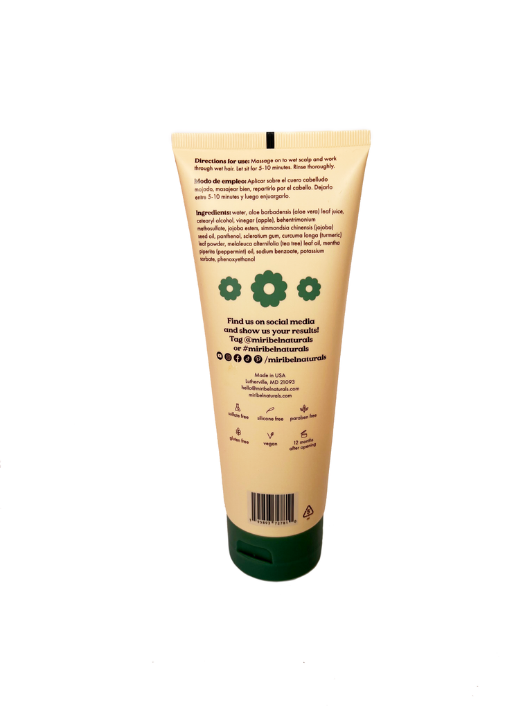 Miribel Naturals Creamy Hair Cleanser 8oz