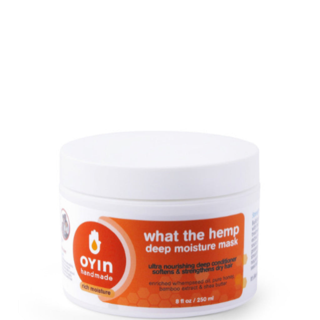 Oyin What The Hemp Deep Moisture Mask 8oz