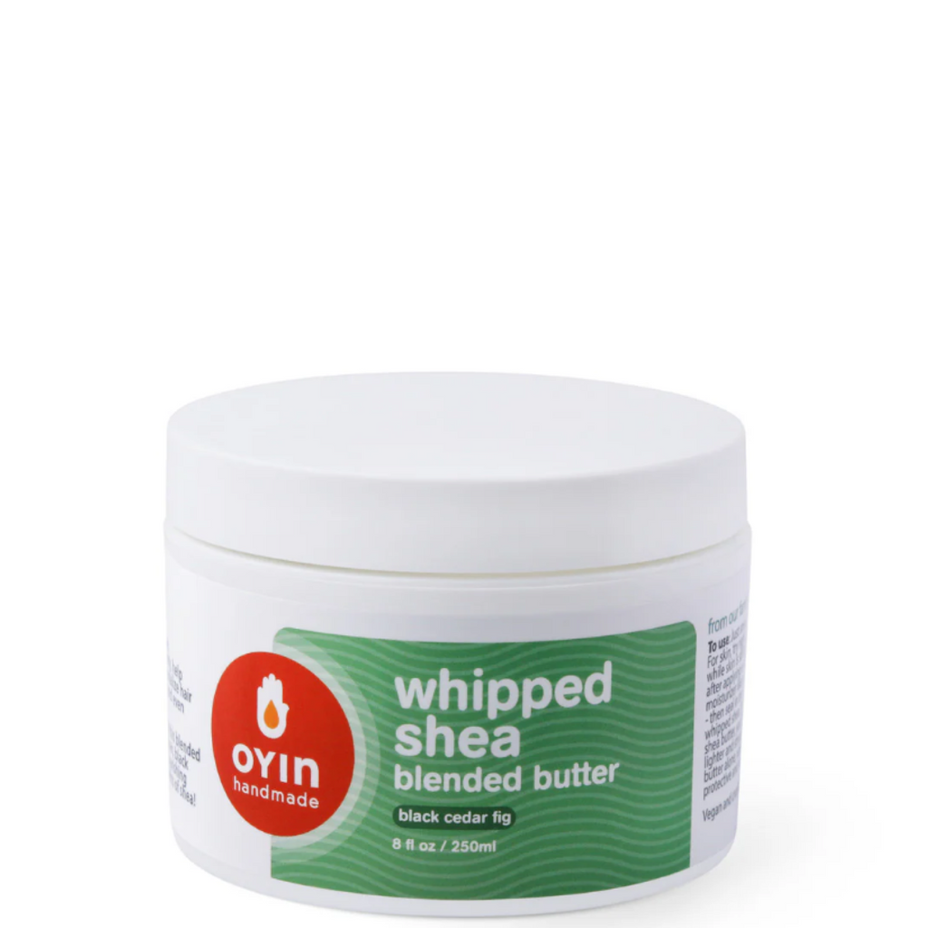Oyin Whipped Shea Butter 8oz - Black Cedar Fig
