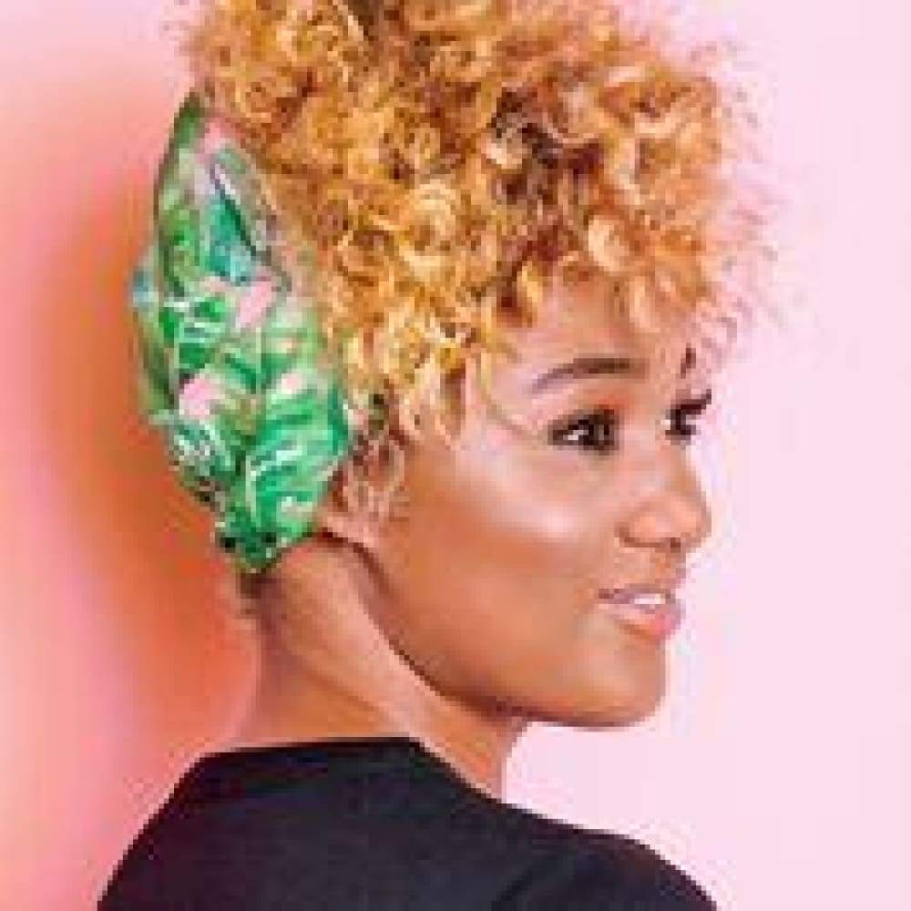 Adama Wide Satin Lined Headband Tropical