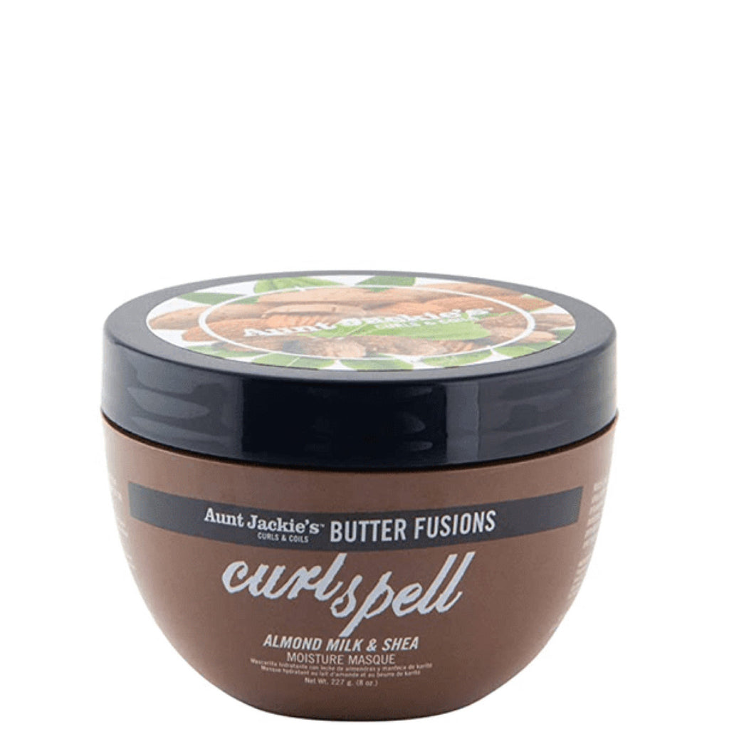 Aunt Jackie’s Butter Fusions Curl Spell Almond Milk And Shea Butter Moisture Masque 8oz