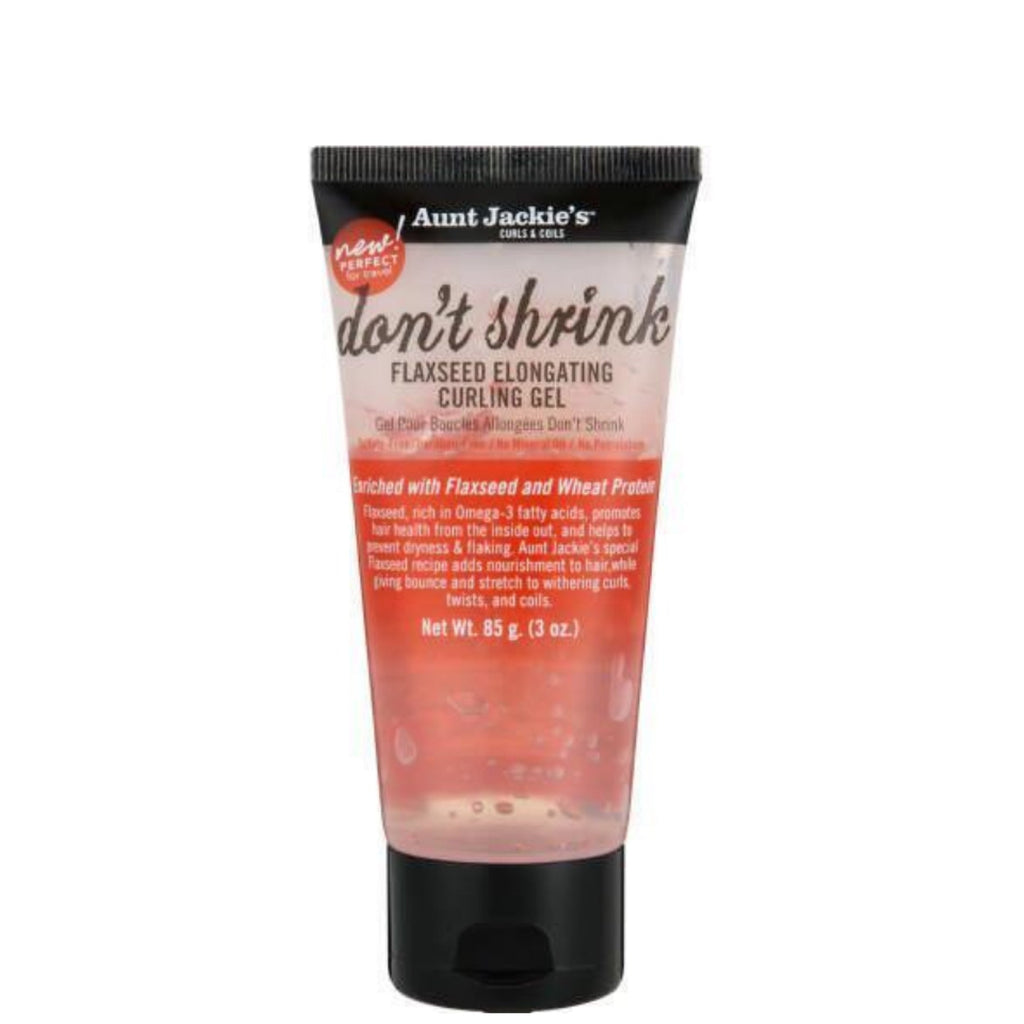 Aunt Jackie’s Don’t Shrink Flaxseed Elongating Curling Gel 3oz