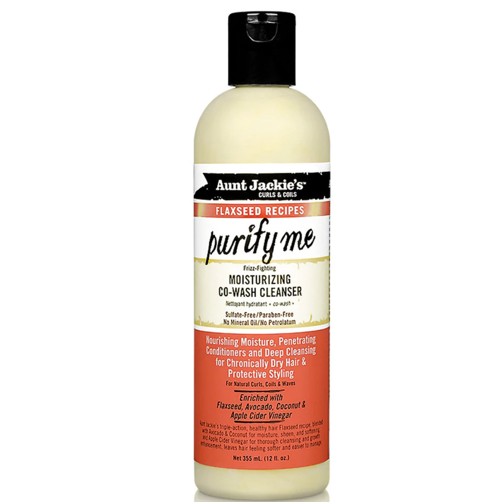 Aunt Jackie’s Flaxseed Recipes Purify Me Moisturizing Co-wash Cleanser 12oz