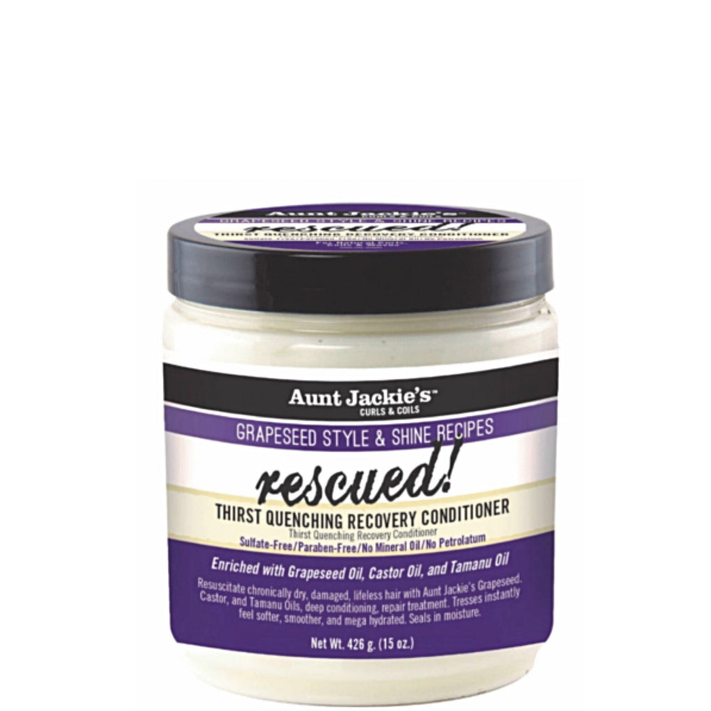 Aunt Jackie’s Grapeseed Rescued! Thirst Quenching Recovery Conditioner 15oz