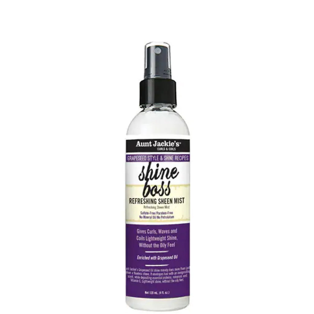 Aunt Jackie’s Grapeseed Shine Boss Refreshing Sheen Mist 4oz