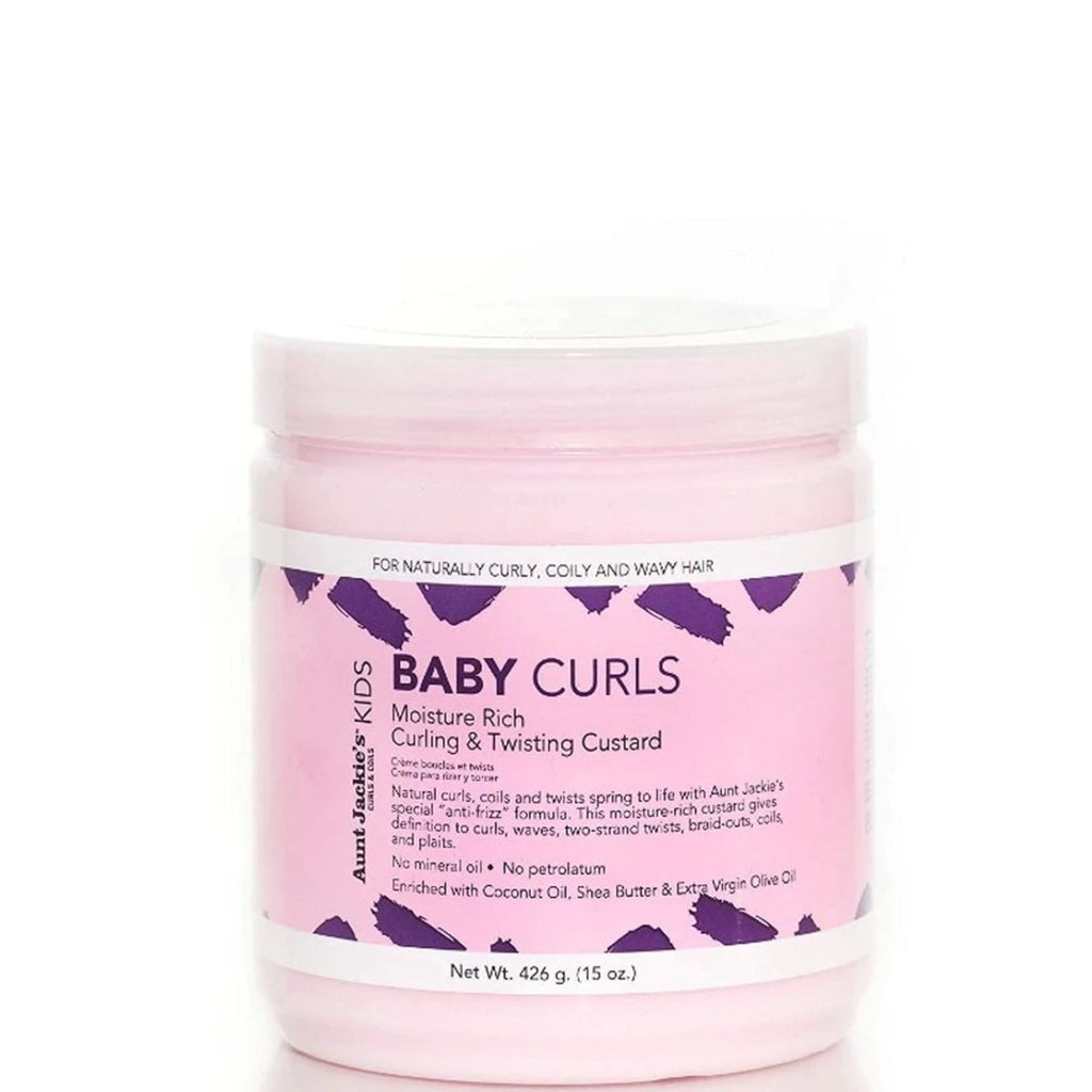 Aunt Jackie’s Kids Baby Girl Curls Custard 15oz