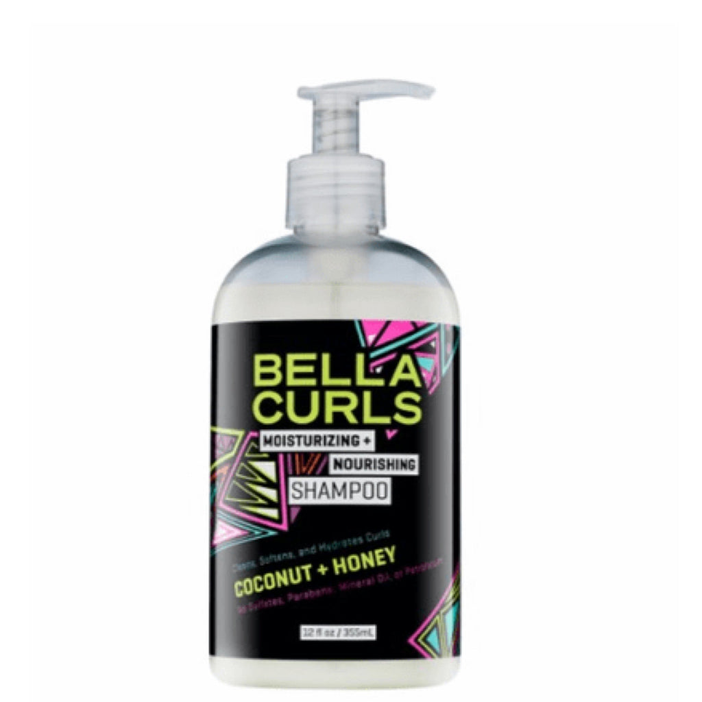 Bella Curls Moisturizing Nourishing Shampoo 12oz