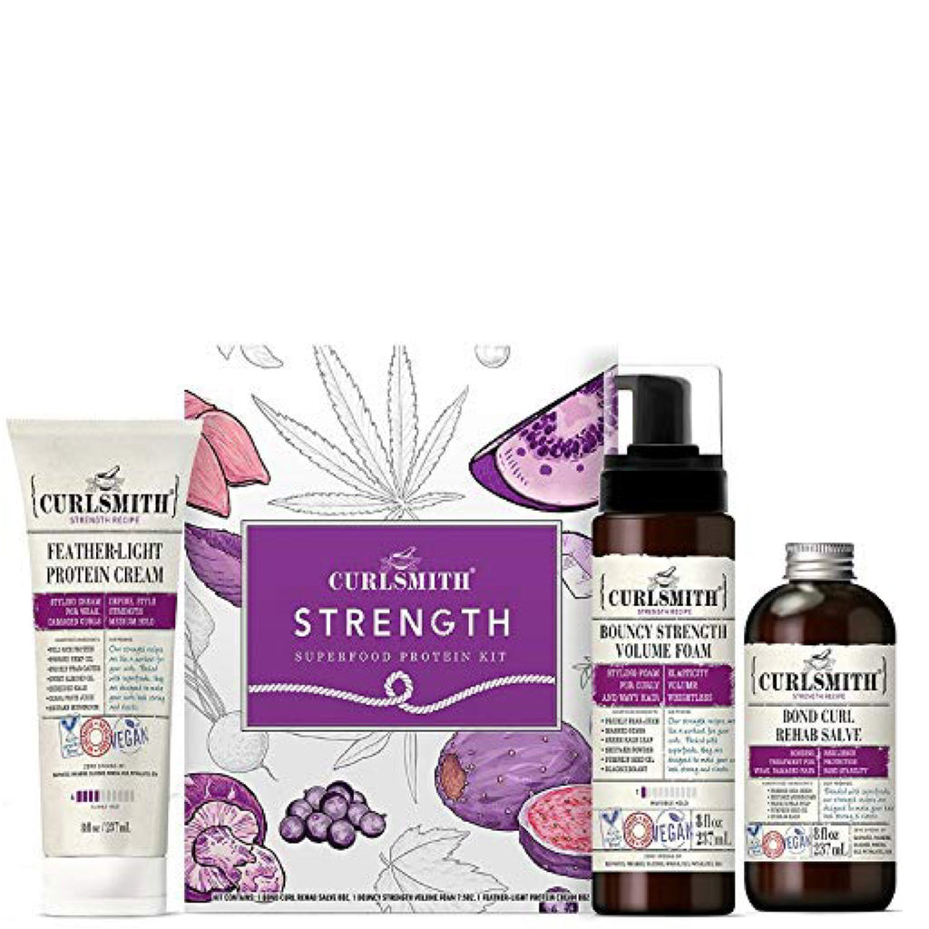 Curlsmith Strength Superfood Protein Kit