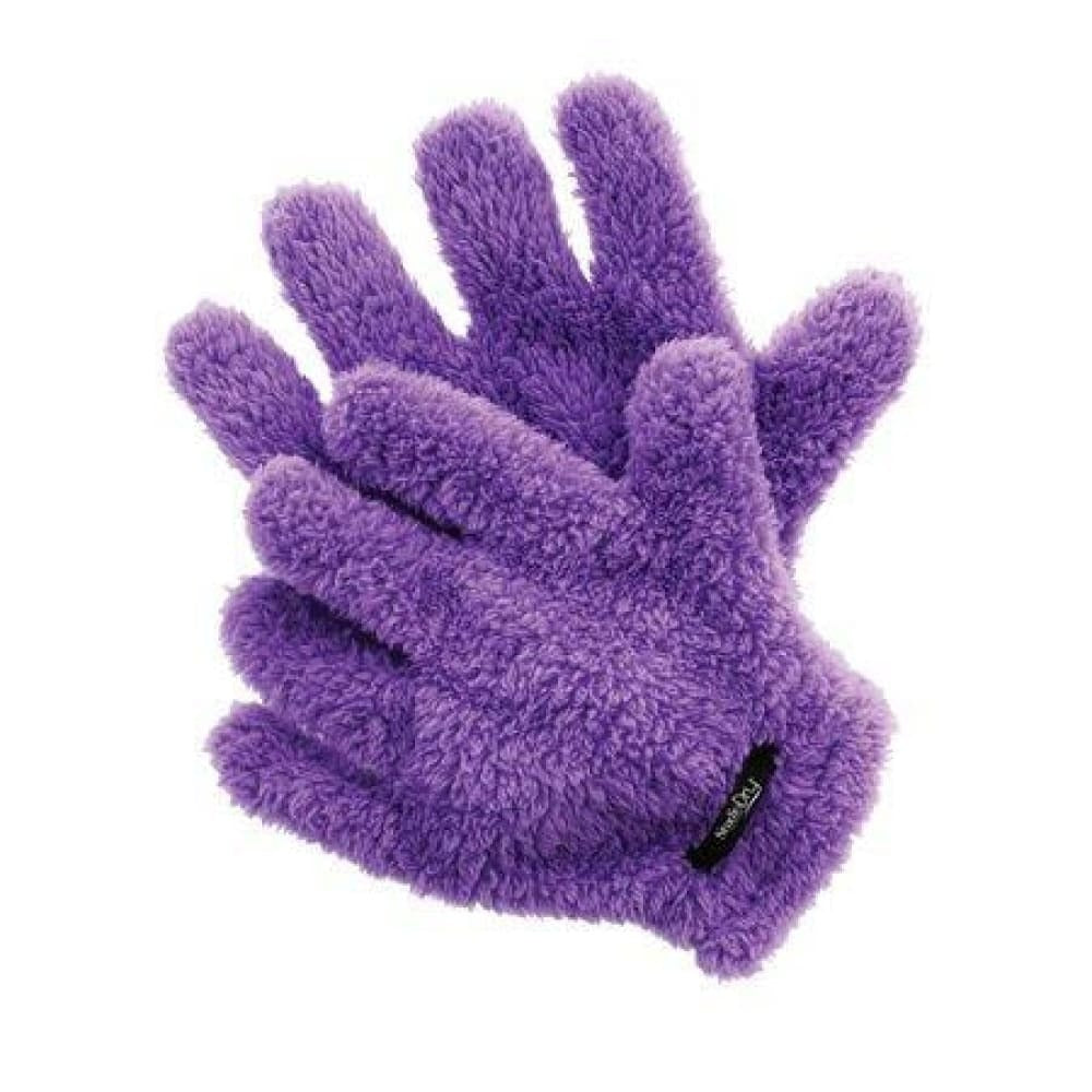 Curly Hair Solutions Microfibre Hand Dry Hair Glove - Purple