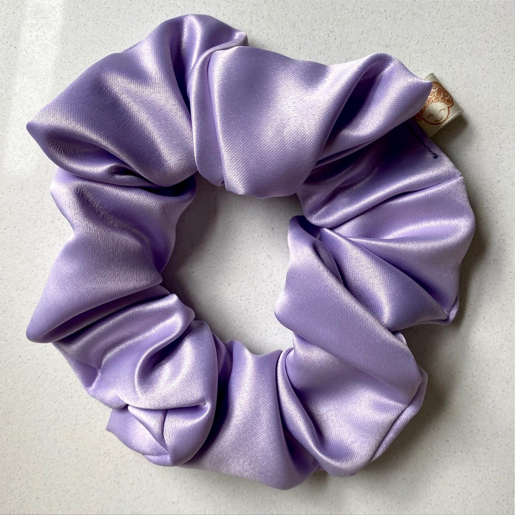 CurlyEllie Curl Scrunchie Large 8cm - Calm Lavender