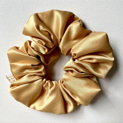 CurlyEllie Curl Scrunchie Large 8cm - Gold