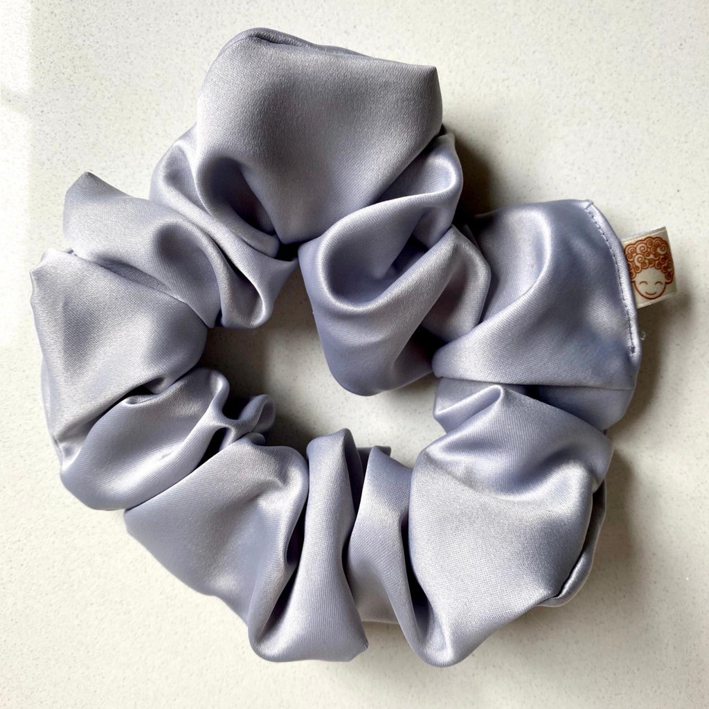 CurlyEllie Curl Scrunchie Medium 6cm - Cool Grey