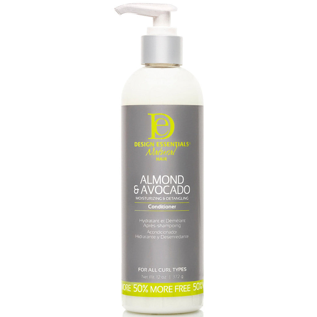 Design Essentials Almond and Avocado Moisturising and Detangling Conditioner 12oz