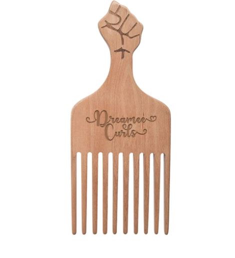 Dreamee Curls Bamboo Hair Pik - Beige