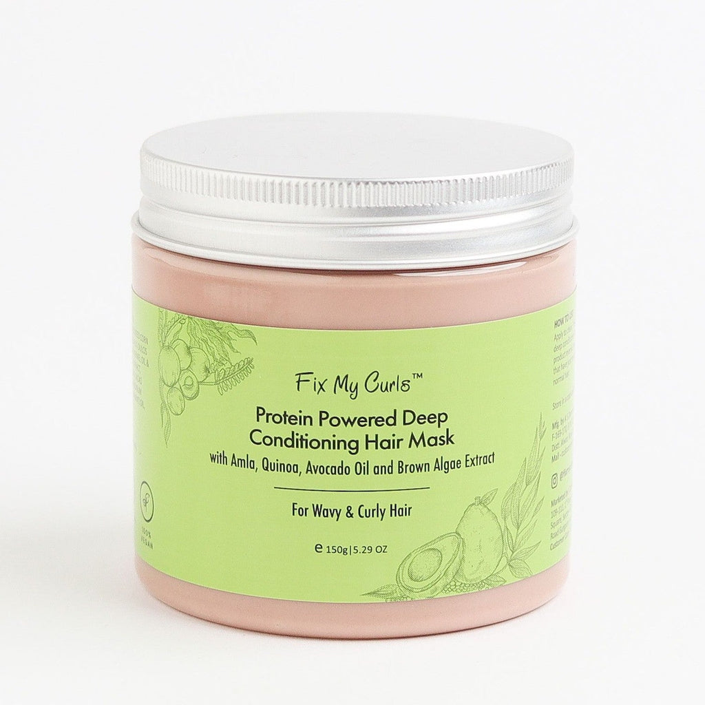 Fix My Curls Protein Powered Conditioning Hair Mask - 5.29oz