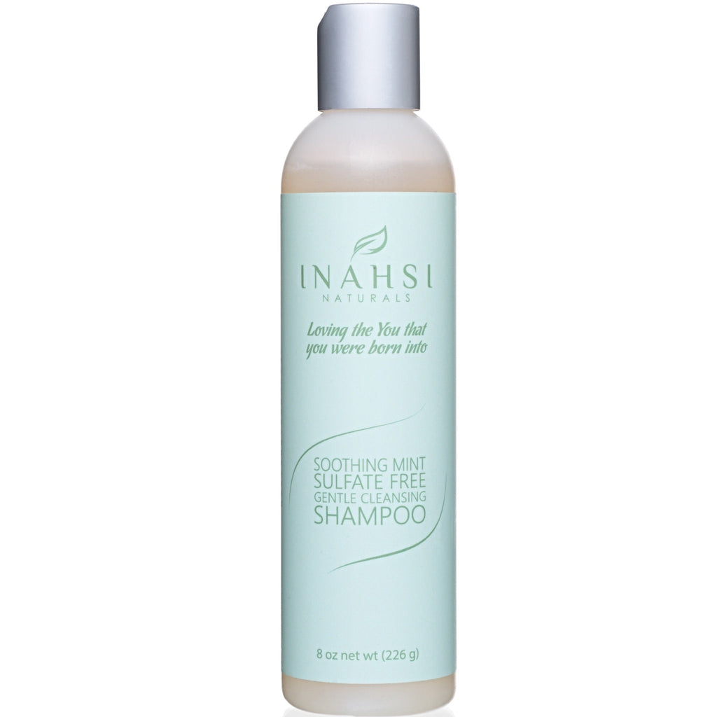 Inahsi Naturals Soothing Mint Gentle Cleansing Shampoo 8oz