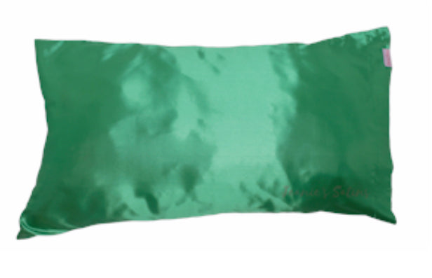 Jeanie’s Satins Pillowcases - Emerald Green