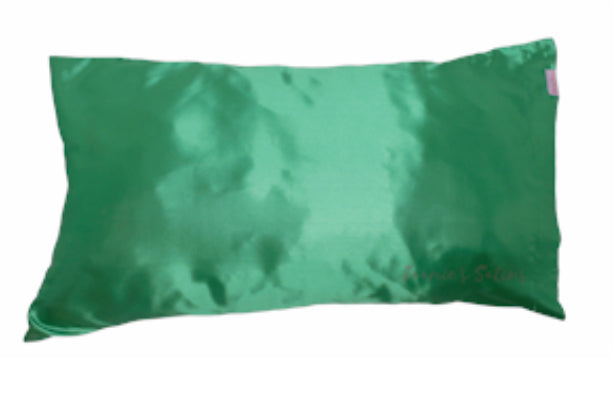 Jeanie’s Satins Pillowcases - Emerald Green