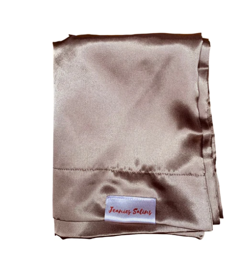 Jeanie’s Satins Pillowcases - Taupe