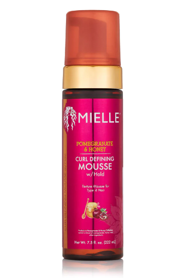 Mielle Organics Pomegranate & Honey Curl Defining Mousse with Hold 7.5oz