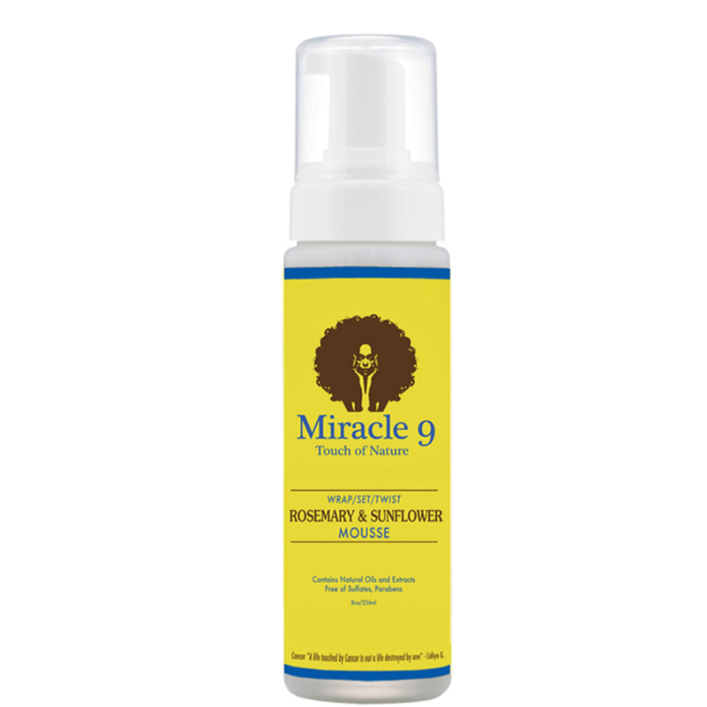 Miracle 9 Rosemary and Sunflower Mousse 8oz