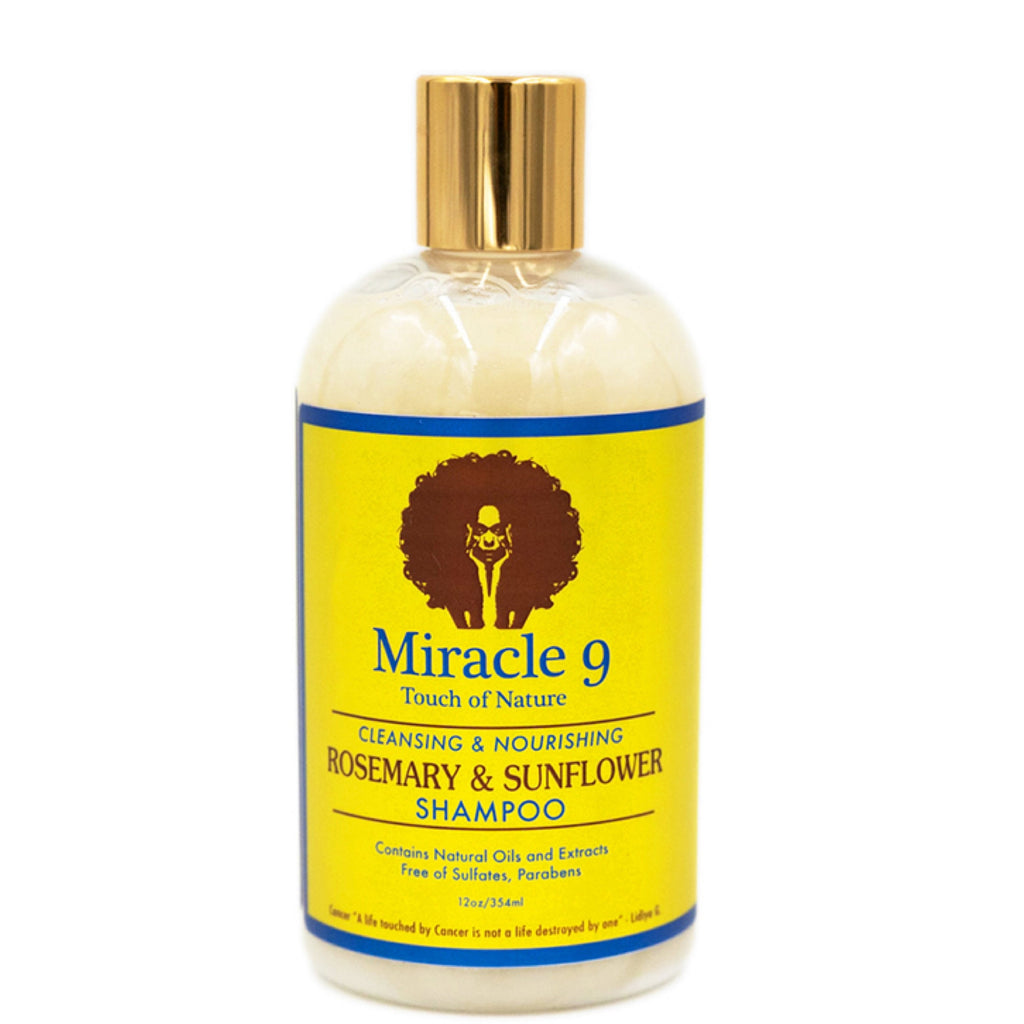 Miracle 9 Rosemary and Sunflower Shampoo 12oz