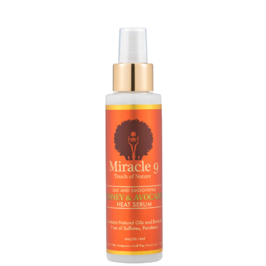 Miracle 9 Silk And Smoothing Honey & Avocado Heat Serum 4oz