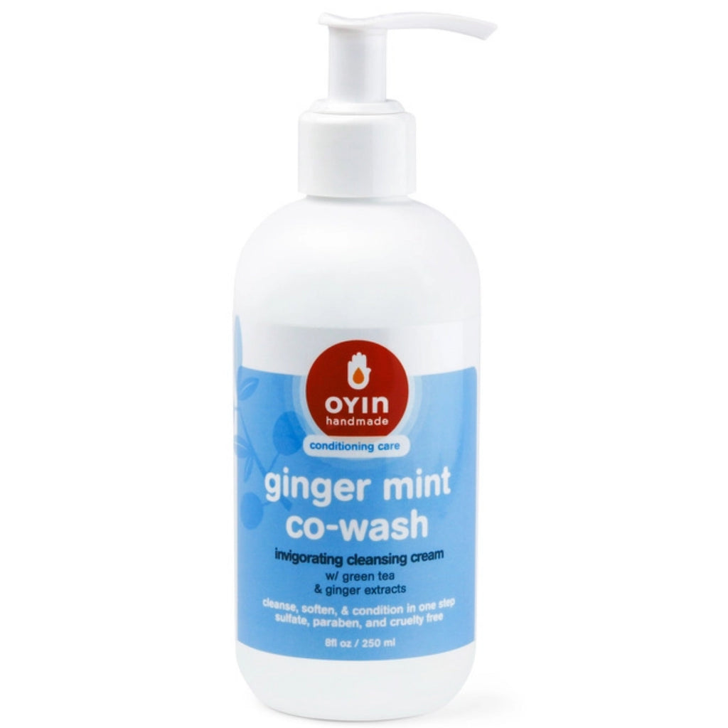 Oyin Ginger Mint Co Wash Invigorating Cleansing Cream 8oz