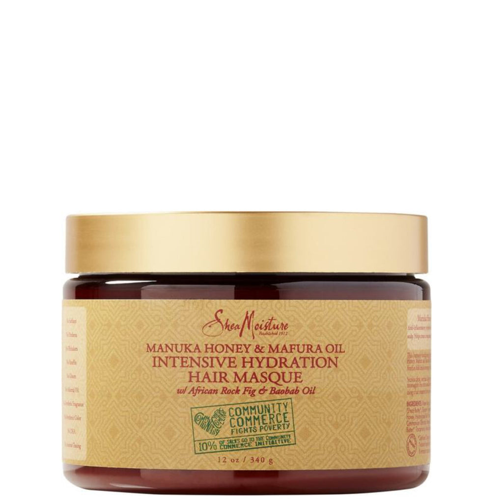Shea Moisture Manuka Honey & Mafura Oil Intensive Hydration Hair Masque 12oz