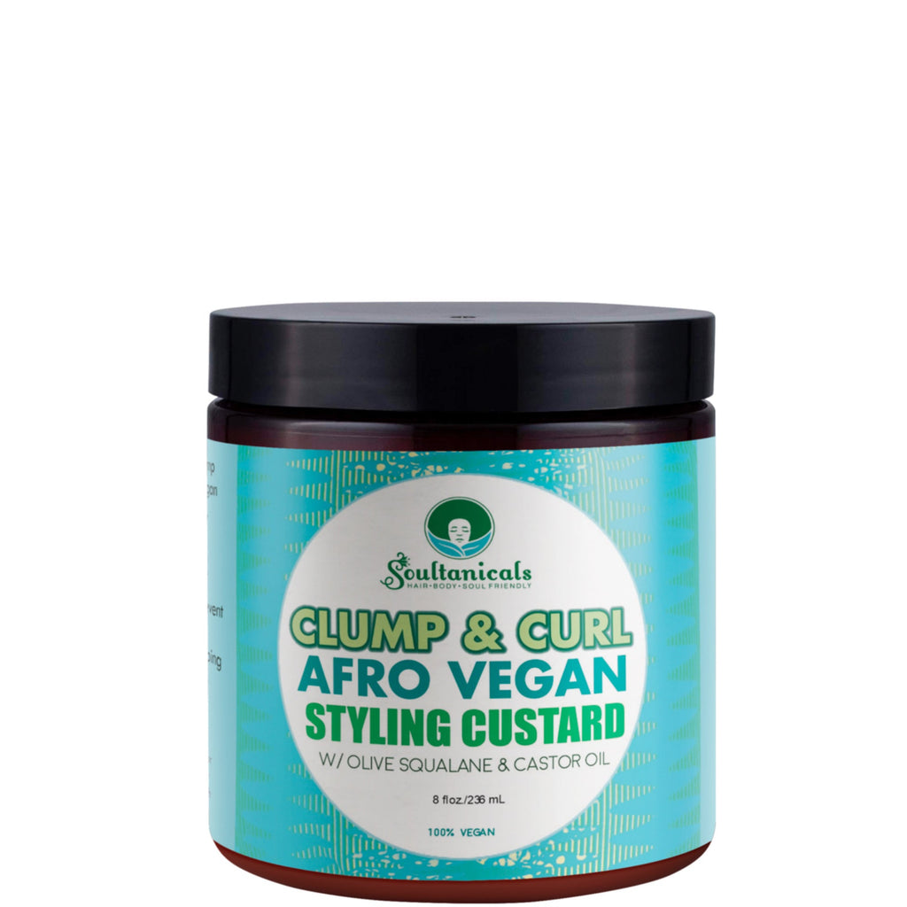 Soultanicals Clump & Curl Vegan Styling Custard 8oz
