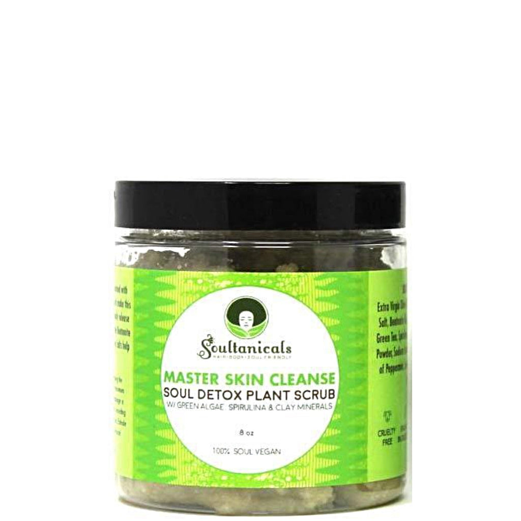 Soultanicals Master Skin Cleanse Detox Plant Scrub 8oz